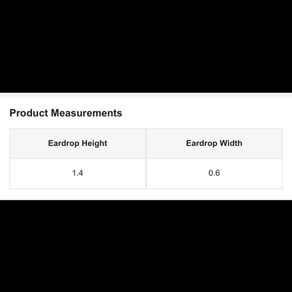 Glitter Mermaid Tear Drop Earrings - Picture 3 of 5